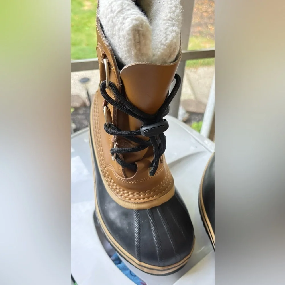 SOREL CARIBOU YOUTH WATERPROOF BOOTS